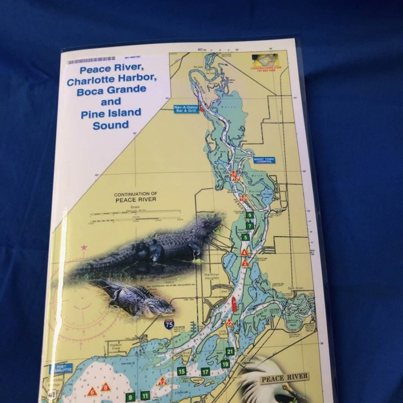 Peace River, Charlotte Harbor and Pine Island Sound Nautical Charts