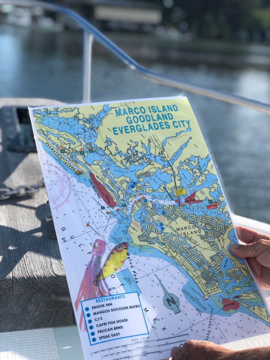 Marco Island, Goodland, Everglades City Nautical Chart