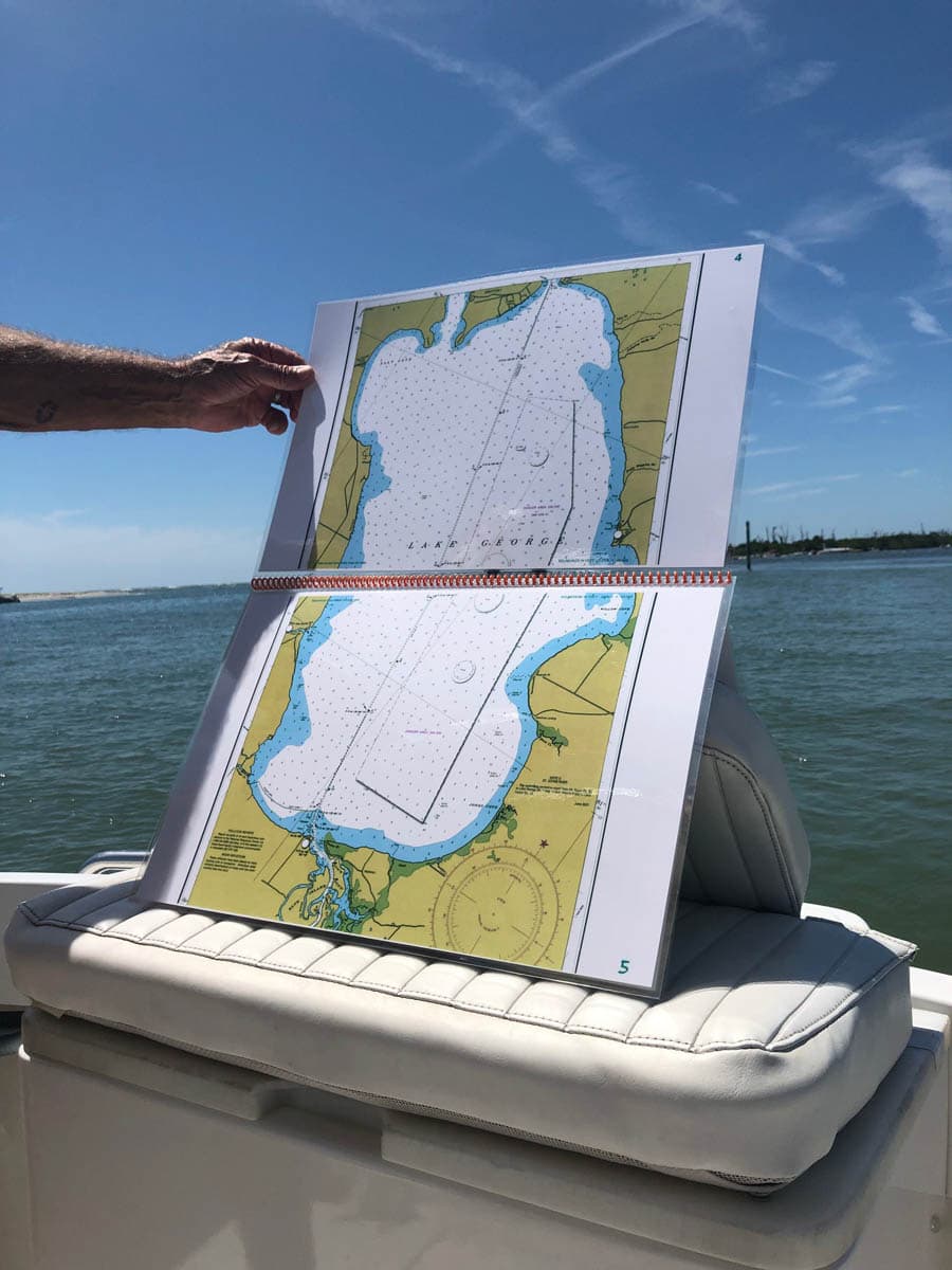 St Johns River South Nautical Charts - Murphy Island To Lake George, Lake Dexter, Lake Monroe, Lake Jesup, Lake Harnery - Image 3