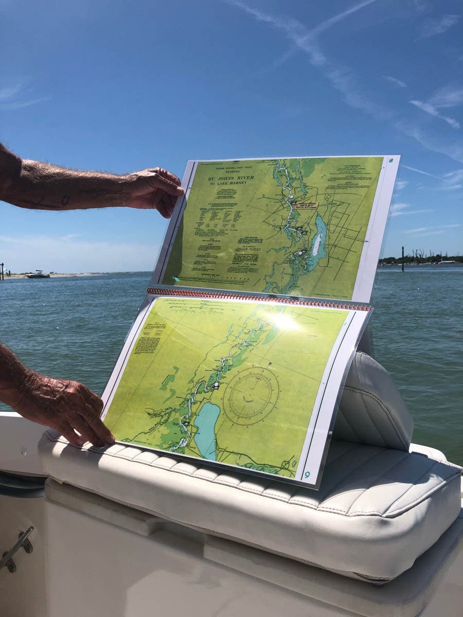 St Johns River South Nautical Charts - Murphy Island To Lake George, Lake Dexter, Lake Monroe, Lake Jesup, Lake Harnery - Image 5