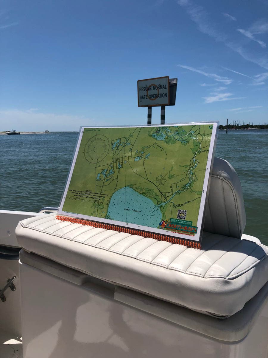 St Johns River South Nautical Charts - Murphy Island To Lake George, Lake Dexter, Lake Monroe, Lake Jesup, Lake Harnery - Image 8