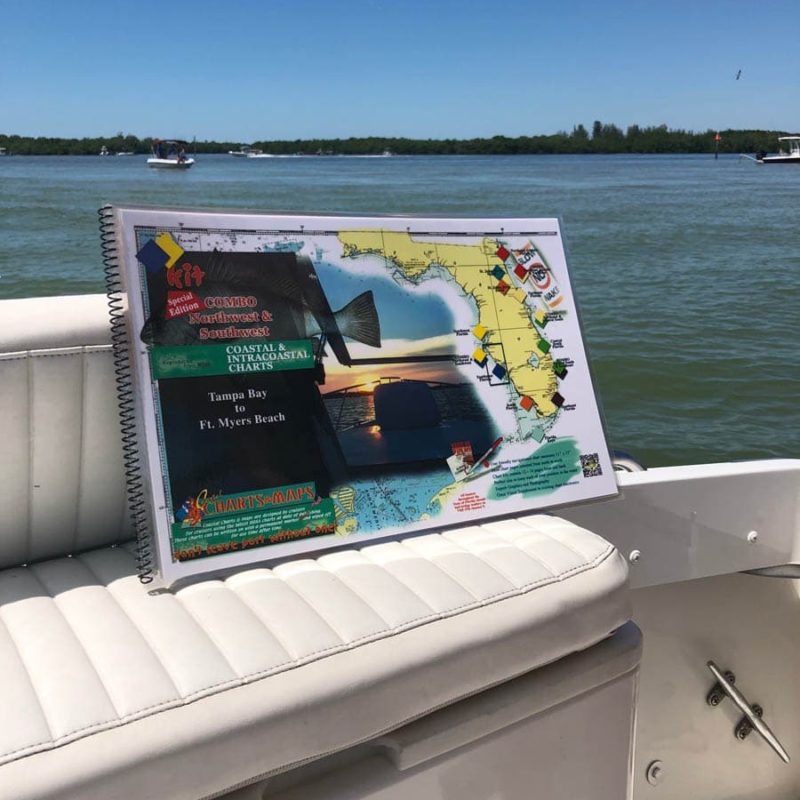Combo Northwest Florida Southwest Florida Nautical Chart Kit - Tampa Bay to Fort Myers Beach