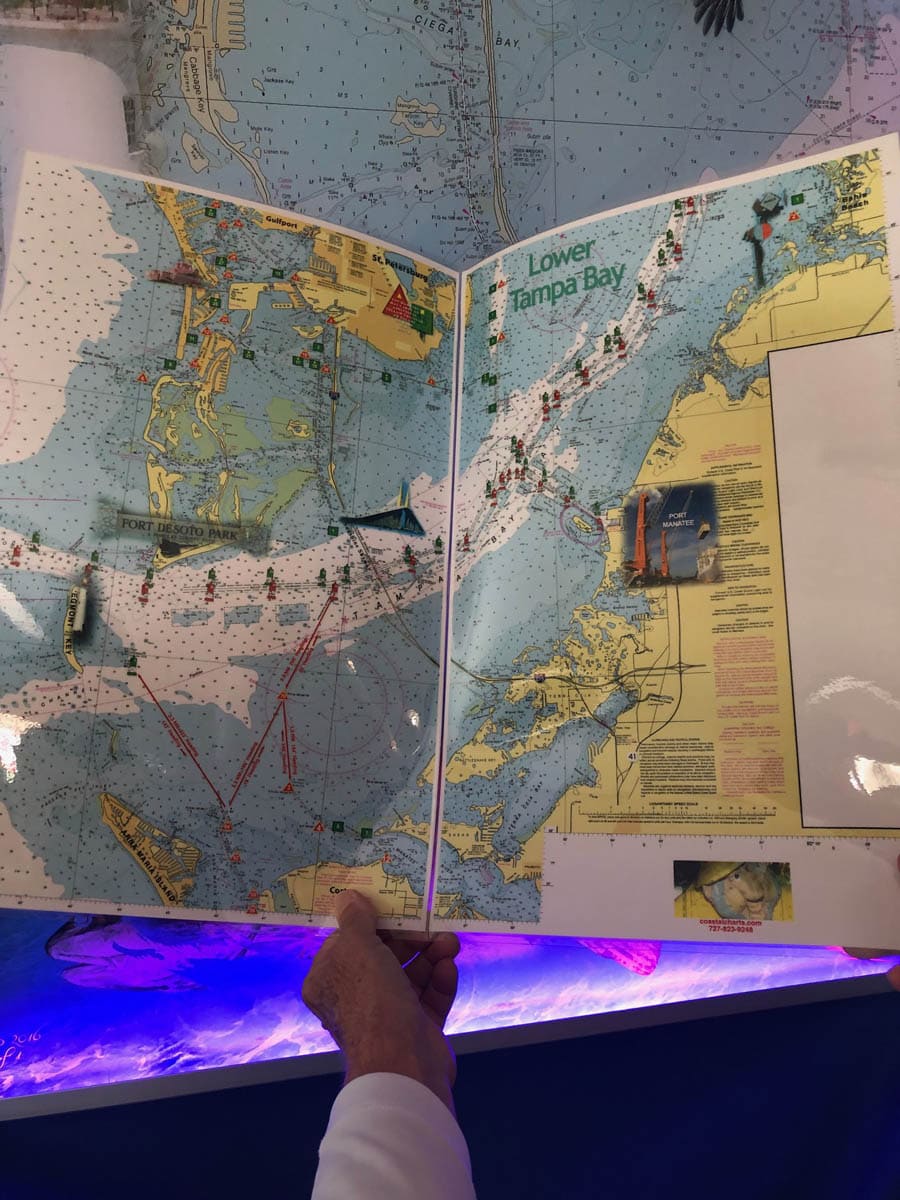 Tampa Bay Nautical Charts - Upper and Lower - Image 2