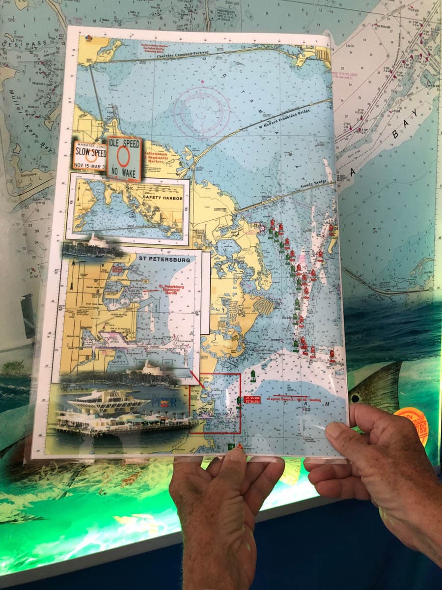 Tampa Bay Nautical Charts - Upper and Lower - Image 3
