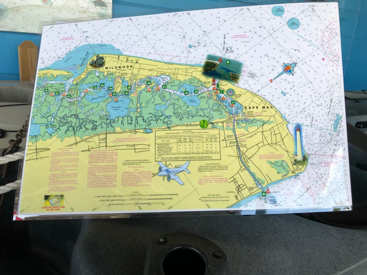 Atlantic City to Cape May Nautical Chart - Image 3