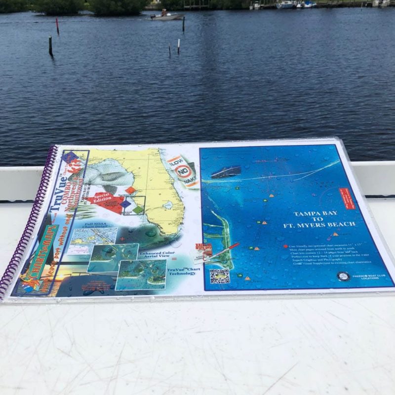 Truvue Combo Northwest and Southwest Florida Nautical Chart Kit - Tampa Bay To Ft. Myers Beach Including Charlotte Harbor and Pine Island Sound