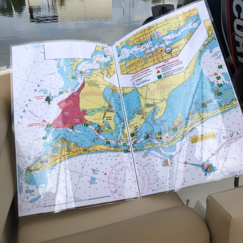 Tampa Bay to Sarasota New Pass Nautical Chart