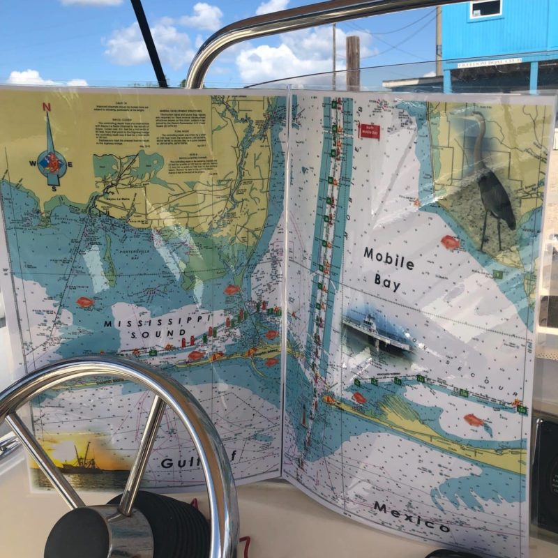 Mobile Bay Alabama Nautical Chart