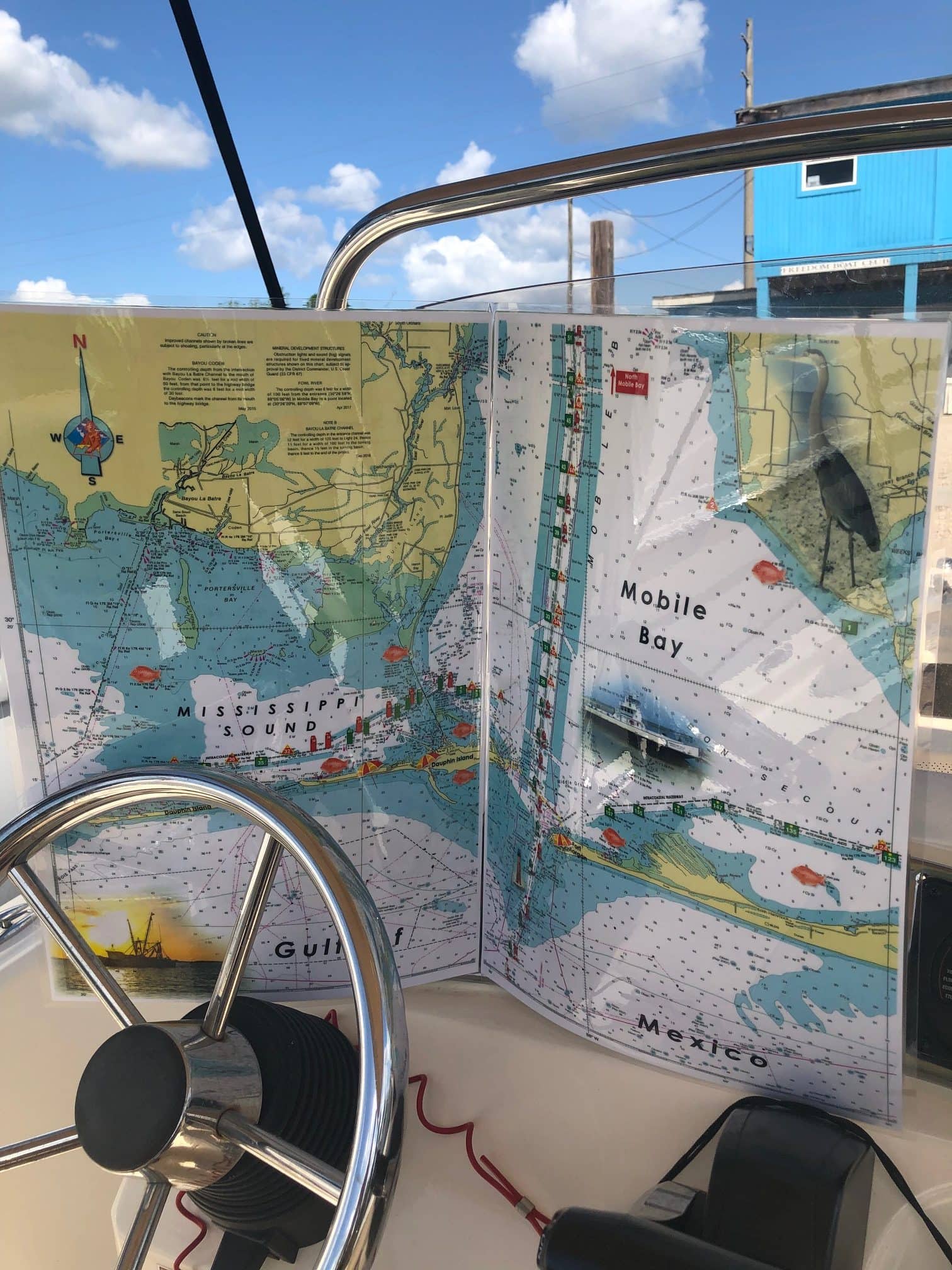 Mobile Bay Alabama Nautical Chart