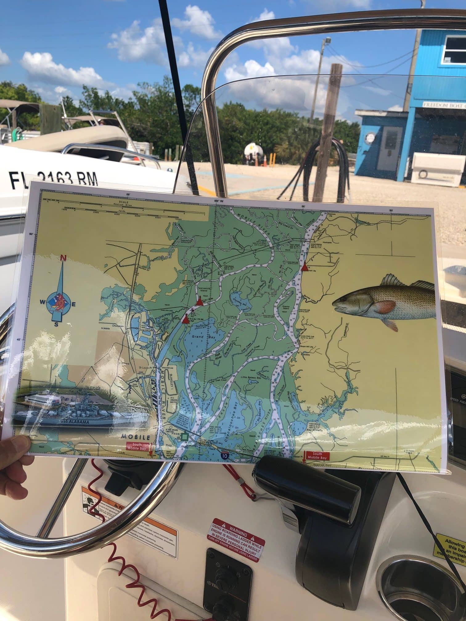 Mobile Bay Alabama Nautical Chart - Image 2